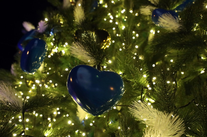 Lighting of main Christmas tree of Ukraine in Kyiv