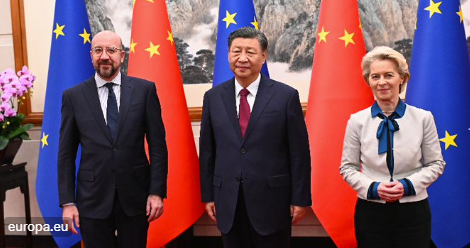 Xi Jinping s-a întâlnit cu Ursula von der Leyen şi Charles Michel. Președinta CE: Clar există dezechilibre pe care trebuie să le tratăm