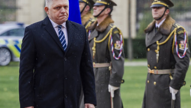 Premierul Slovaciei, Robert Fico.