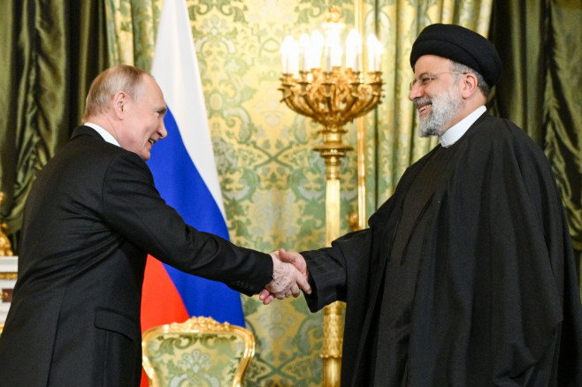 Presidents of Russia and Iran meet in Moscow