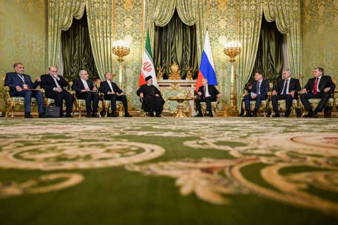 Presidents of Russia and Iran meet in Moscow