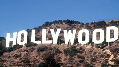 HOLLYWOOD SIGN OVER LOS ANGELES , CALIFORNIA , AMERICA - 1993