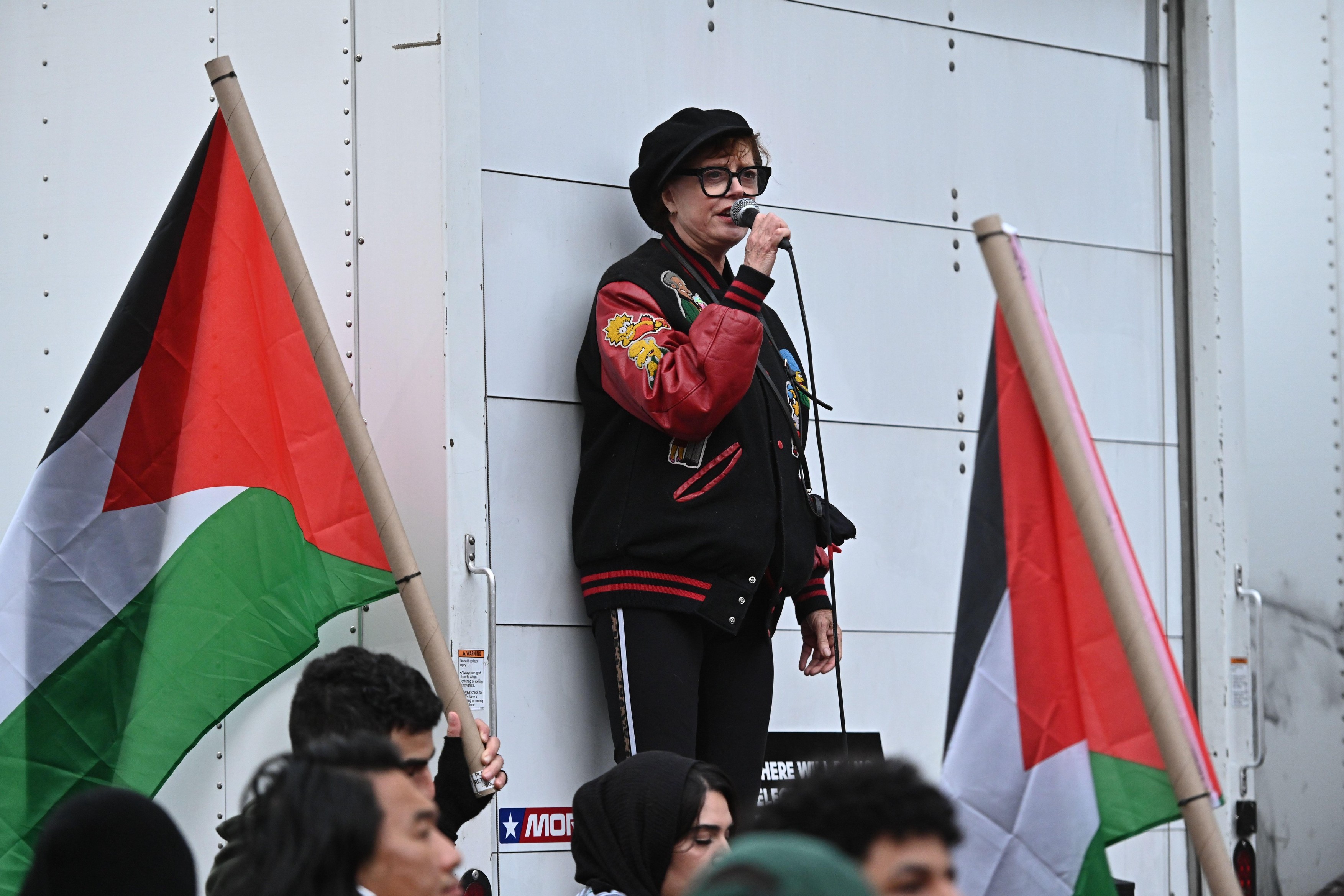 Susan Sarandon își cere scuze pentru afirmațiile făcute despre evrei la un miting pro-Palestina din New York