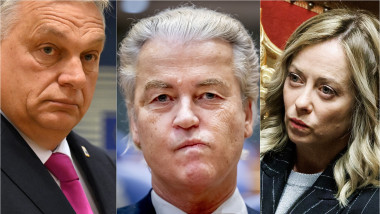 Viktor Orban / Geert Wilders / Giorgia Meloni