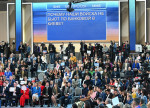 “Results of the Year” program with Russian President Vladimir Putin at Gostiny Dvor. In 2023, a direct line with citizens and a large annual press conference with journalists will be held in a combined format.