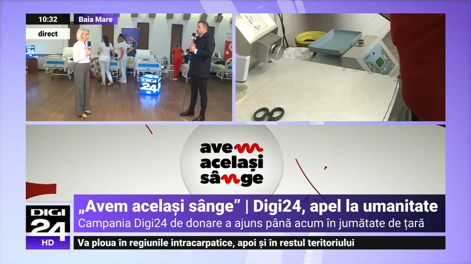 Campania Digi24 “Avem același sânge” ajunge și în companii