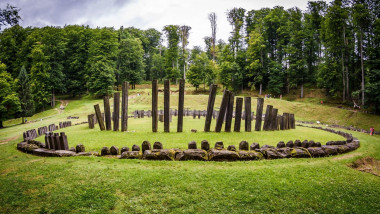 The ruins of Sarmizegetusa Regia, 2nd century AD, Romania