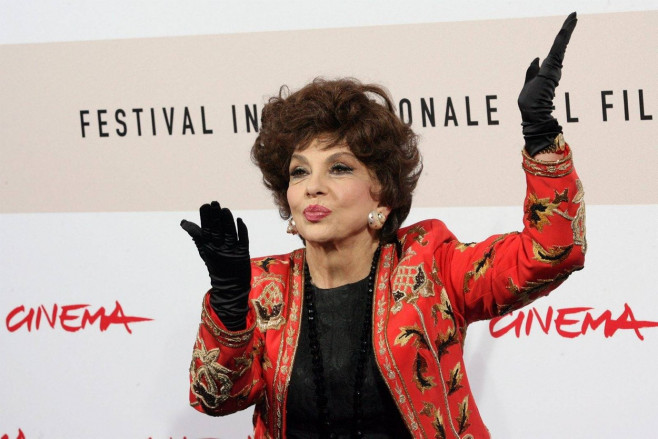 CHIUSURA DELLA FESTA INTERAZIONALE DEL CINEMA DI ROMA NELLA PHOTO GINA LOLLOBRIGIDA