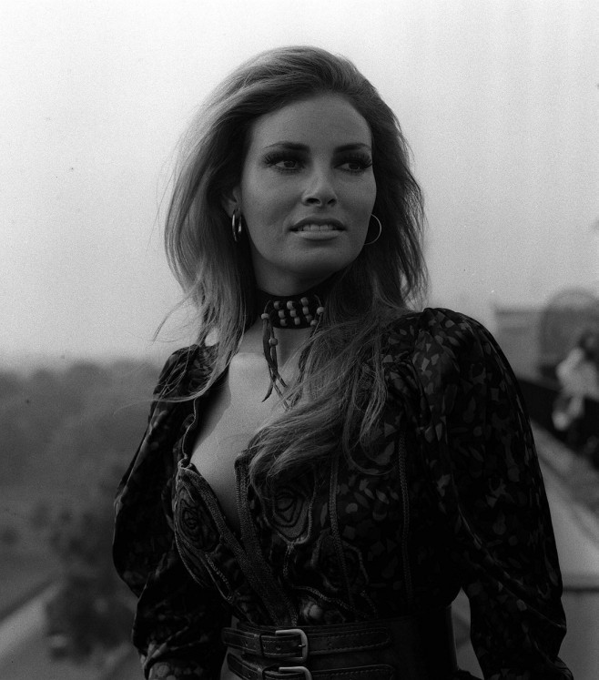 File photo dated 03/08/70 of actress Raquel Welch on a rooftop in London, to announce her role in the film "The Beloved". Fantastic Voyage star Raquel Welch has died at the age of 82, her manager and family have confirmed. Issue date: Wednesday February 1