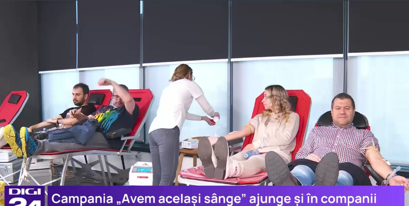 Campania Digi24 „Avem același sânge”. Peste 4.330 de români din 21 de județe au donat