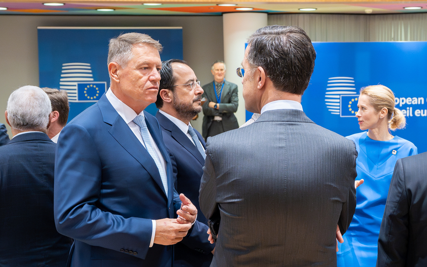 Iohannis a cerut la Consiliul European o viziune de securitate care să cuprindă întreaga regiune a Mării Negre, inclusiv R. Moldova