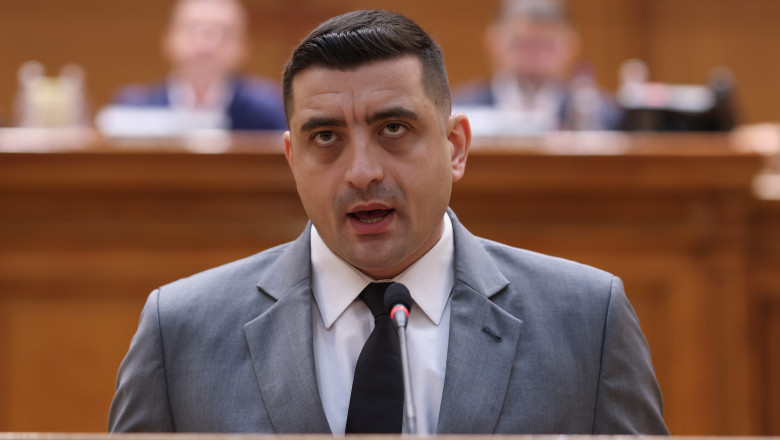 george simion face declaratii in parlament