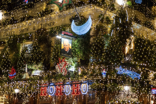 Christmas Lights in London, UK - 13 Dec 2023