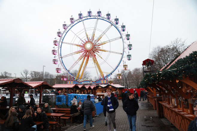 After The Fire At The Berlin Christmas Market At Alexanderplatz, Germany - 07 Dec 2023