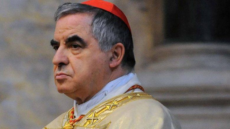 Cardinal Angelo Becciu sentenced five-and-a-half years in prisin over corruption scandal