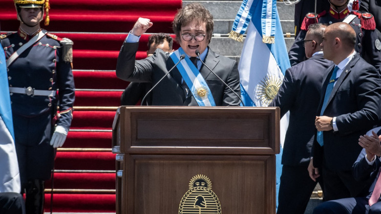 Javier Milei Sworn In As Argentina's New President