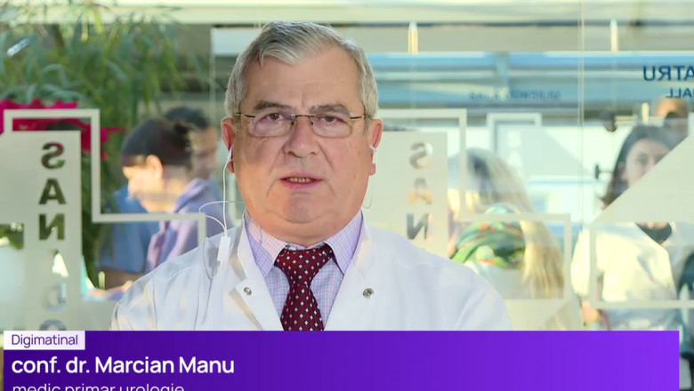 conf. dr. Marcian Manu, medic primar urologie