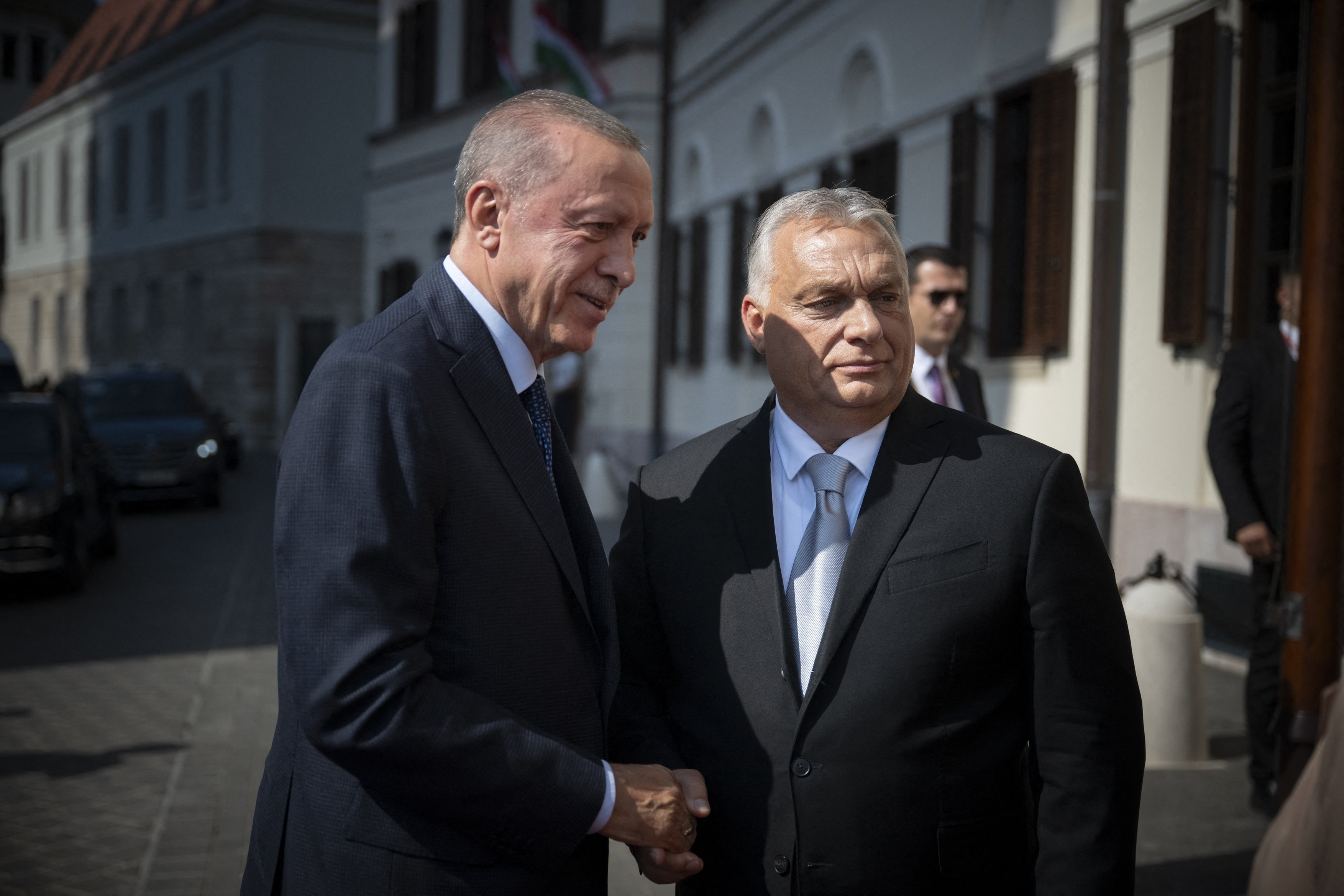 Erdogan şi Orban discută la Budapesta despre intrarea Suediei în NATO