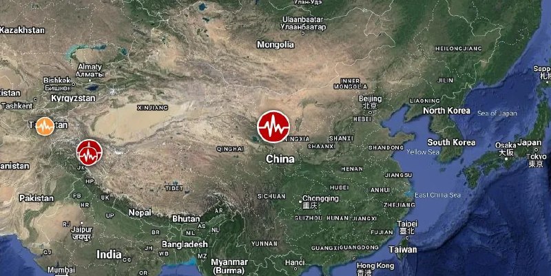 Un cutremur cu magnitudinea 5,9 a lovit nord-vestul Chinei. Cel puțin opt oameni au murit