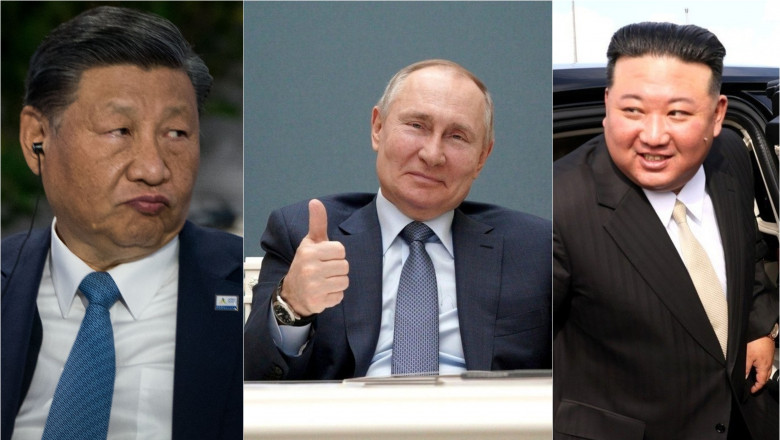 Xi Jinping / Vladimir Putin / Kim Jong Un