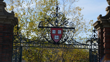 Sights around Harvard University, Harvard Square, and Harvard Yard in Cambridge, Massachusetts, USA