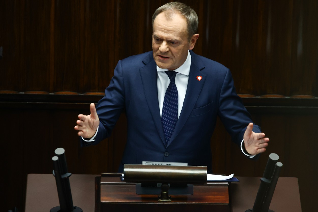 Donald Tusk face apel la o "mobilizare totală" a comunităţii internaţionale în sprijinul Ucrainei