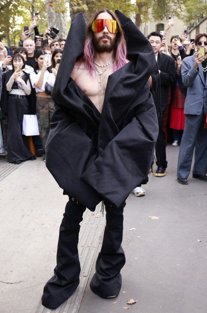 AUBERT Christophe - Arrivées au défilé de mode printemps-été 2024 "Rick Owens" au Palais de Tokyo lors de la fashion week de Paris
