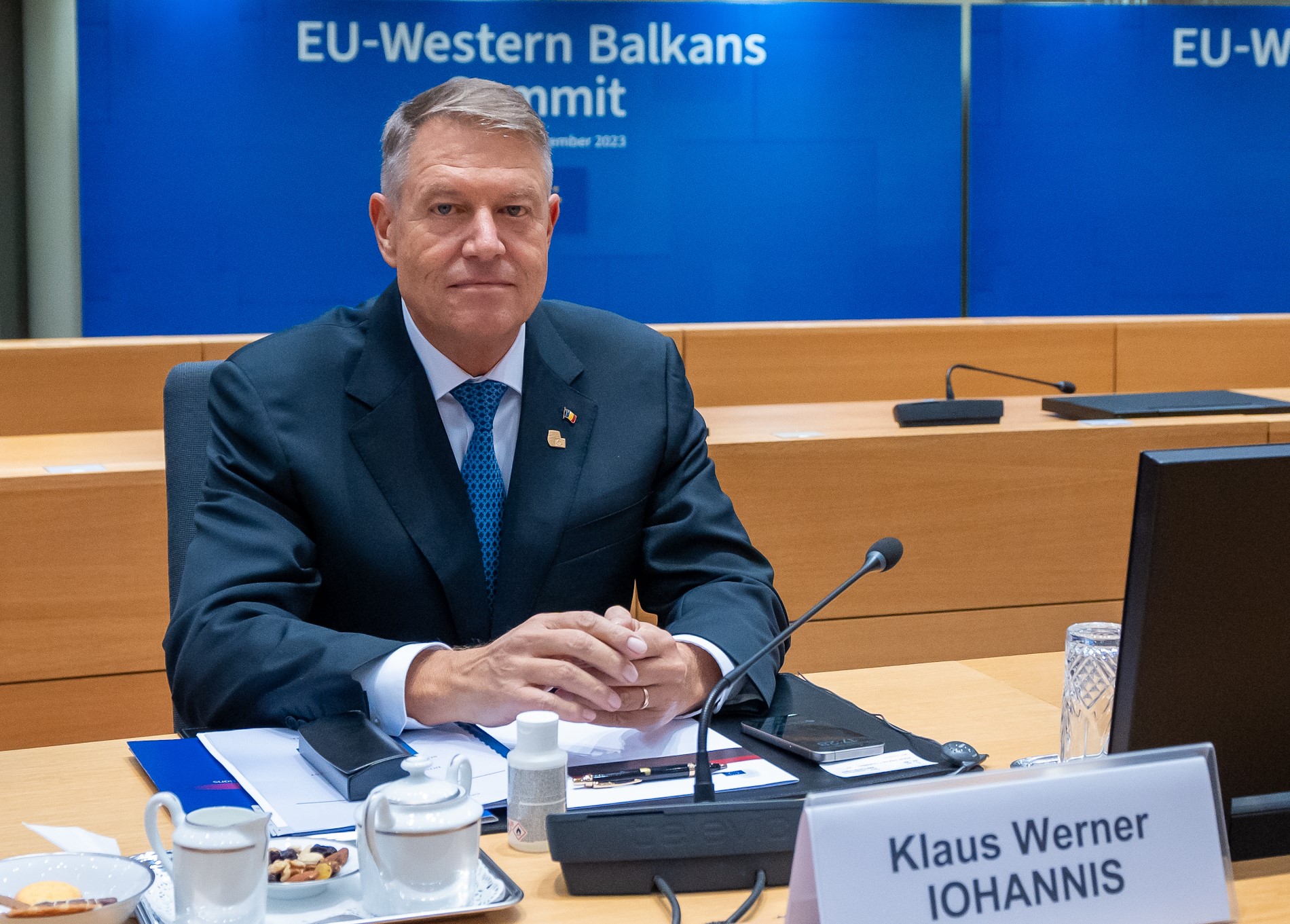 Klaus Iohannis crede că Ucraina și Moldova vor adera împreună la UE: „Vom sta până seara târziu în încercarea de a găsi un compromis”