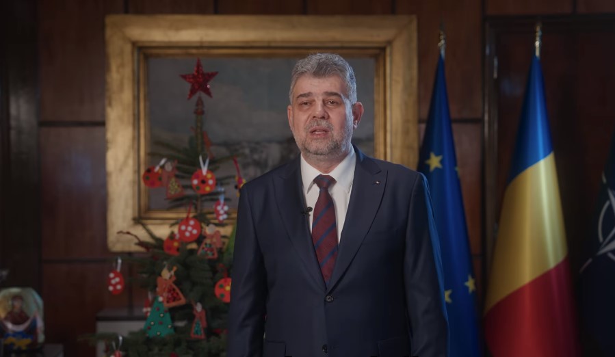 Mesajul lui Ciolacu de Crăciun: Îmbrăţişaţi alături de mine speranţa în şansa României. Împreună putem face mult mai mult