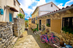 Town,Of,Hum,Stone,Steet,View,,Istria,,Croatia