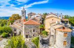 Beautiful,Old,Town,Of,Hum,,Stone,Houses,And,Church,Tower