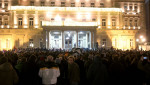 24.12.2023 Belgrade(Serbia) Politics/ opposition protest after irregularities during parliamentary and local elections O