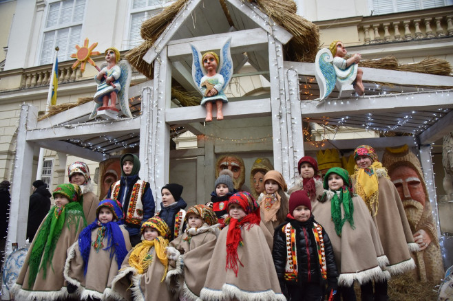Christmas celebration in Lviv