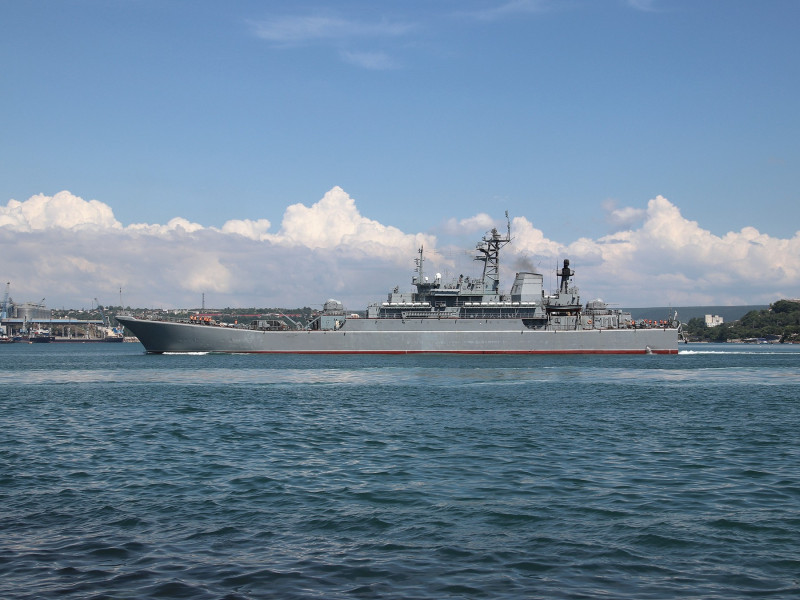 GroÃŸes amphibisches Landungsschiff Nowotscherkassk (engl. Novocherkassk)