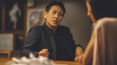 Actorul sud-coreean Lee Sun-kyun în rolul din filmul „Parasite”.