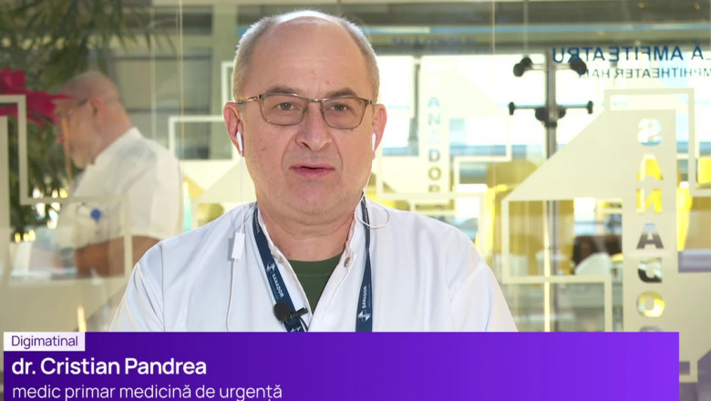 Cristian Pandrea, medic primar medicină de urgență