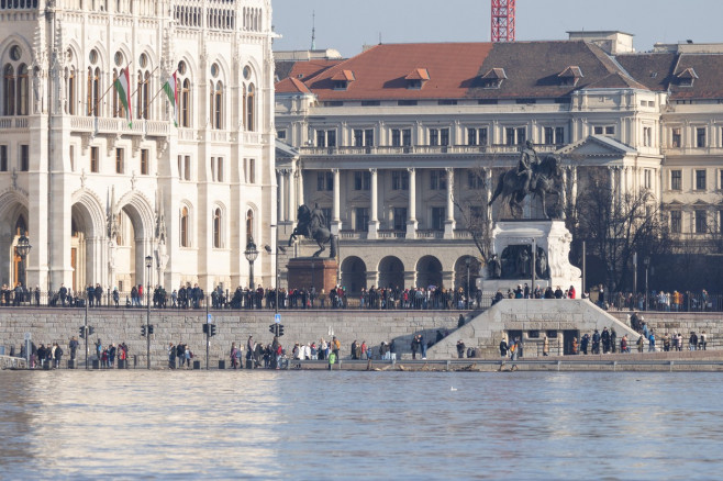 HUNGARY BUDAPEST DANUBE FLOODING