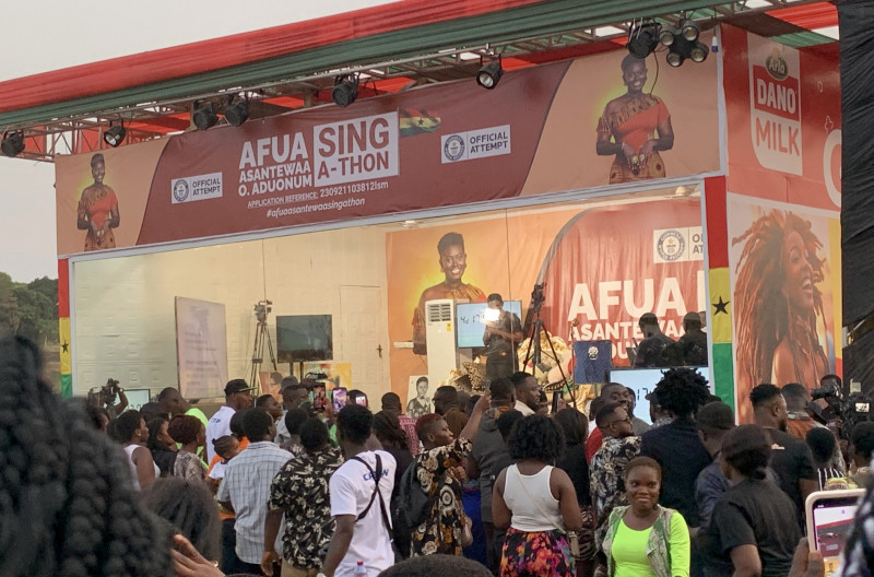 Ghanaian singer Afua Asantewaa Aduonum