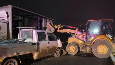 Accident cu 4 victime pe tronsonul nedeschis al autostrăzii A3, Câmpia Turzii-Chețani