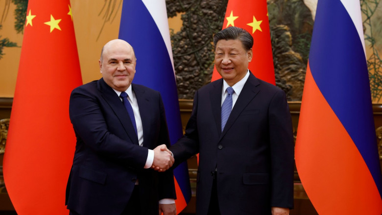 premierul rus si presedintele chinez