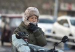 Low Temperature Yellow Alert in China, Fuyang - 21 Dec 2023