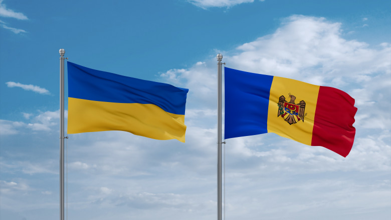 steagul moldovei si steagul ucrainei