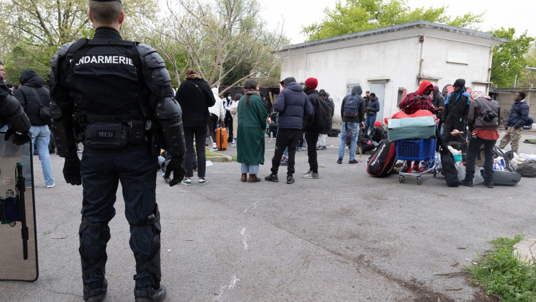 Evacuation Of The Unibeton Squat On Ile-Saint-Denis - Seine-Saint-Denis