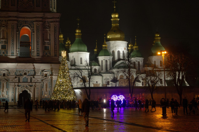 Ukraine: Christmas season in Kyiv