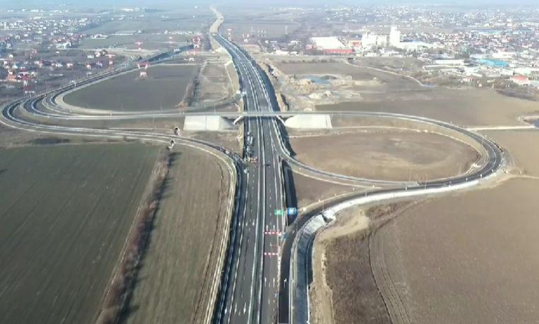 S-a deschis circulația pe un nou lot din Autostrada de Centură a Bucureștiului, între DN5 ȘI DN6