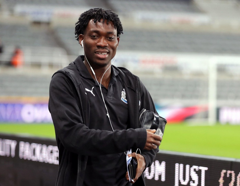 File photo dated 29-01-2019 of Christian Atsu. Christian Atsu has died following the devastating earthquake that hit Turkey, his agent has said. According to a post from Nana Sechere on Twitter, the former Newcastle midfielders body has been found 12 days