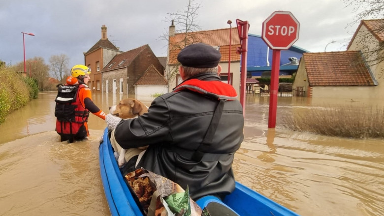 Floods in France's Pas-de-Calais