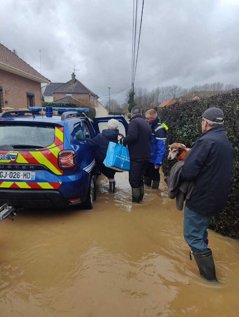 Floods in France's Pas-de-Calais