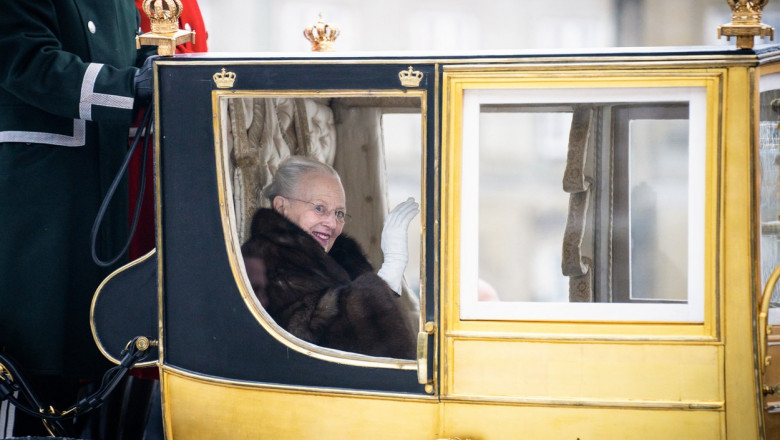 Regina Margrethe a Danemarcei a mers ultima oară cu caleașca înainte de a abdica