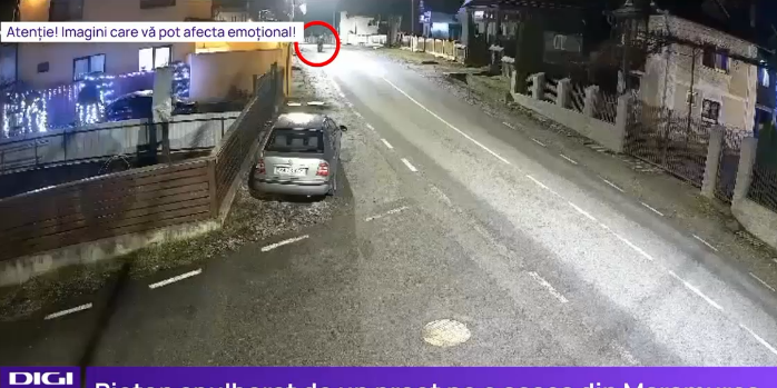 Un preot a spulberat cu mașina un bărbat și a fugit de la locul accidentului. Momentul, surprins de camere